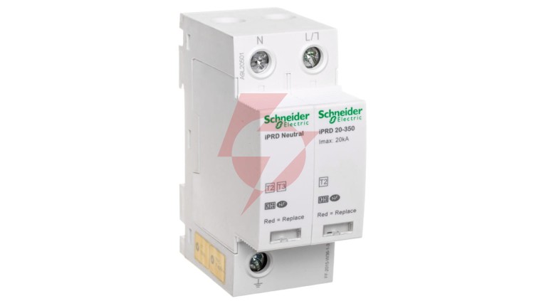 Ogranicznik przepięć Typ T2 1P+N 20kA 1,1kV 350V iPRD-20r-20kA-350V-1PN A9L20501