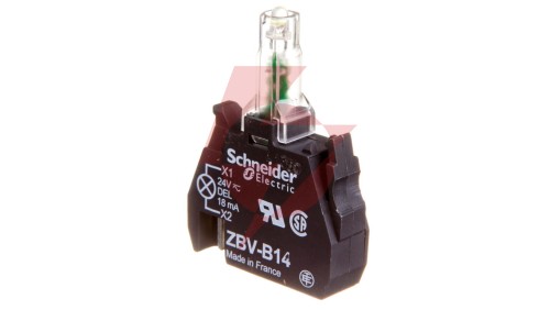 Harmony XB4 Zestaw świetlny Ø22 biały LED 24V (dawniej ZBVB34, ZBVB64)