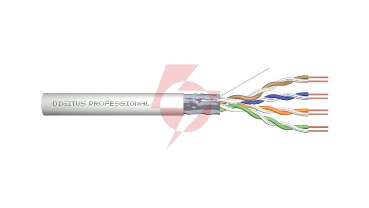 Kabel teleinformatyczny F/UTP kat.5e 4x2xAWG24 PVC DK-1521-V-305 /305m/