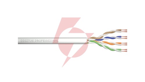 Kabel teleinformatyczny U/UTP kat.5e 4x2xAWG24/7 linka Digitus DK-1511-P-305-1 /305m/