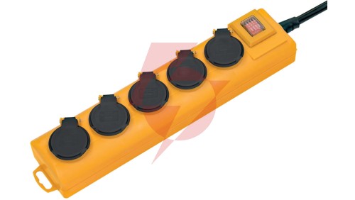 Listwa zasilająca Super-Solid SL 544 D IP44 2m 5 gniazd H07RN-F 3G2,5 1159904225