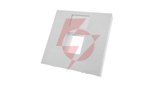 Adapter 45x45 1xRJ45 (płaski) ALANTEC