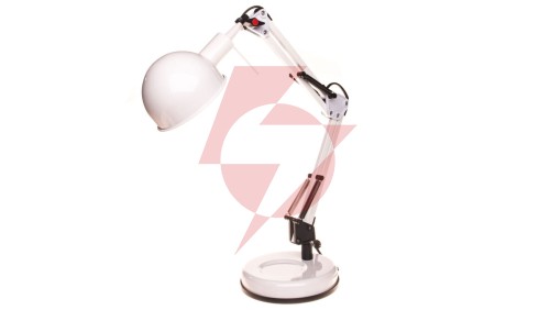 Lampka biurkowa max 10W LED E14 IP20 II klasa PIXA KT-40-W biały 19300