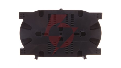 Kaseta (tacka) światłowodowa na 36 spawów, uchwytna osłonki termokurczliwe SP-O61, czarna DN-96104