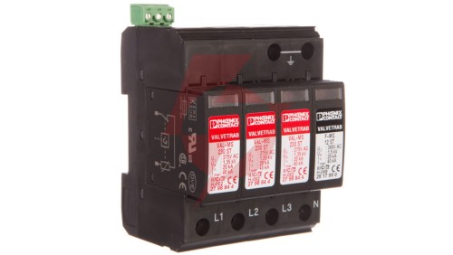 Ogranicznik przepięć Typ T2 4P 40kA 1,35kV 275V AC VAL-MS 230/3+1 FM 2838199