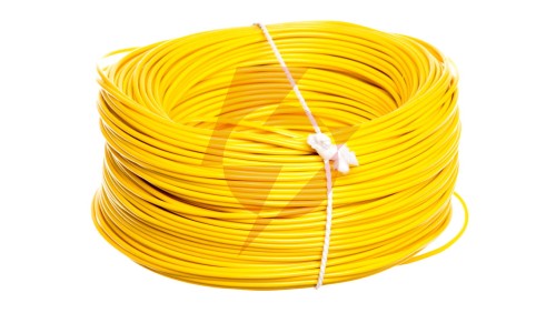 Przewód instalacyjny H05V-K (LgY) 1 żółty /100m/