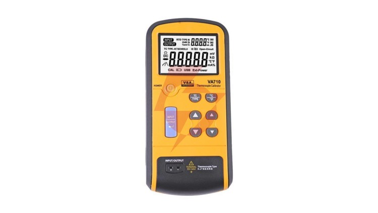 Kalibrator procesowy termopar - VA710