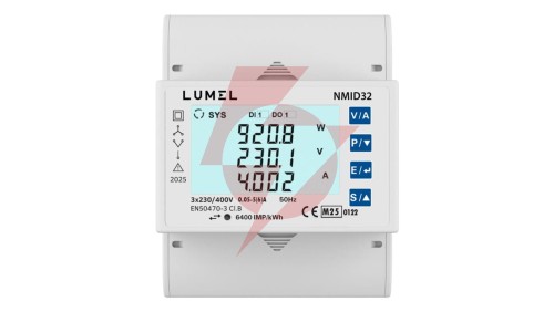 NMID32 3-fazowy licznik energii z certyfikatem MID (1/5A) (MODBUS RTU)