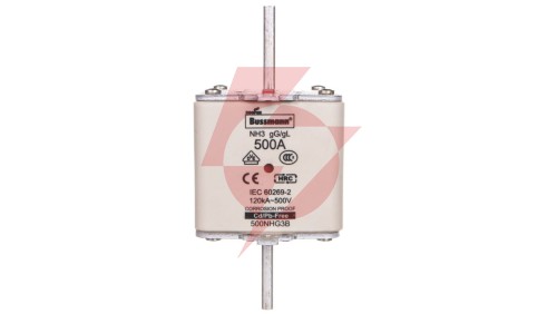 Wkładka bezpiecznikowa NH3 500A gL/gG 500V 500NHG3B