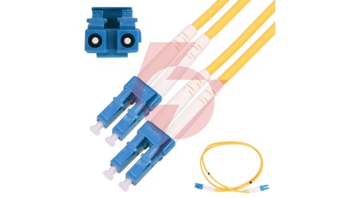 Patchcord Jednomodowy, Duplex, G652D, 3mm, 20m Extralink LC/UPC-LC/UPC