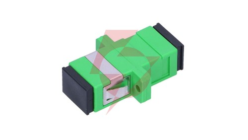 Adapter Jednomodowy, Simplex, zielony Extralink SC/APC