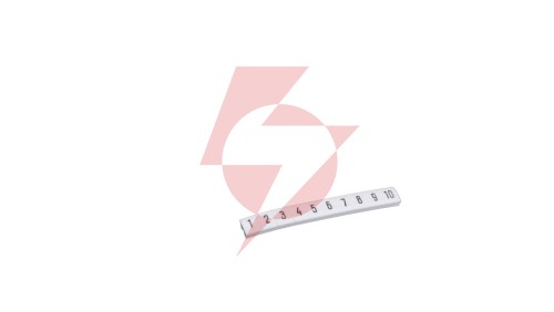Oznacznik DK 1/Z5 /1-10/ biały 89278006 (100szt.)