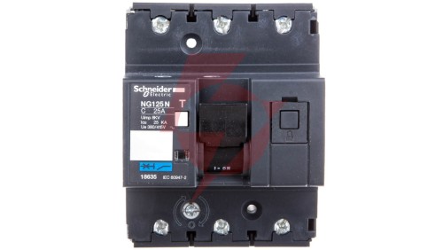 Wyłącznik nadprądowy 3P C 25A AC NG125N 18635