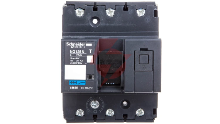 Wyłącznik nadprądowy 3P C 25A AC NG125N 18635