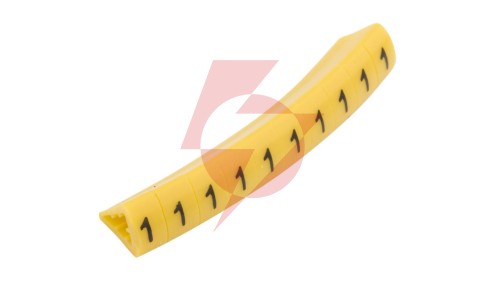 Oznacznik przewodów OZ-2/1 żółty E04ZP-01020400200 /100szt./