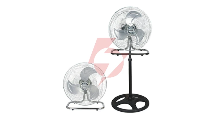 Wentylator Ravanson inox + czarny 3w1 śr. 45 cm 80W WT-7046