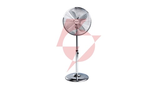 Wentylator Ravanson chrom polerowany 50W śr. 44,5 cm 4 śmigła oscylacja pozioma WT-7040SN INOX