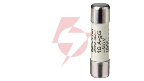 Wkładka bezpiecznika cylindrycznego, 10x38 mm, 32 A, gG, Un AC: 400 V 3NW6012-1