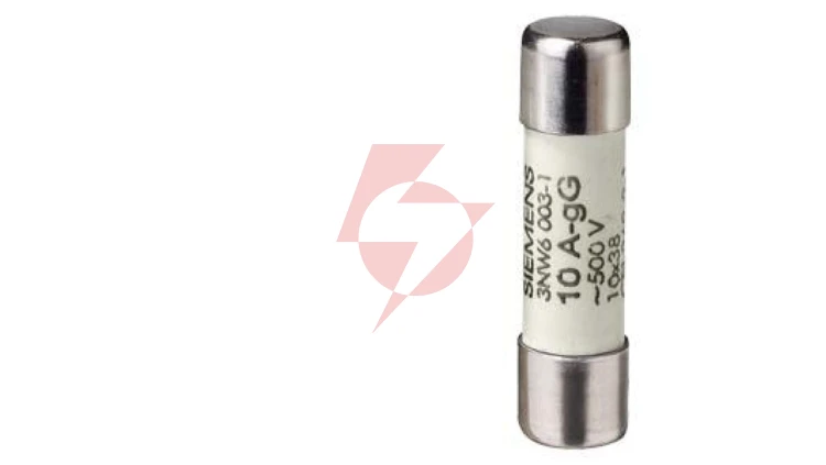 Wkładka bezpiecznika cylindrycznego, 10x38 mm, 32 A, gG, Un AC: 400 V 3NW6012-1