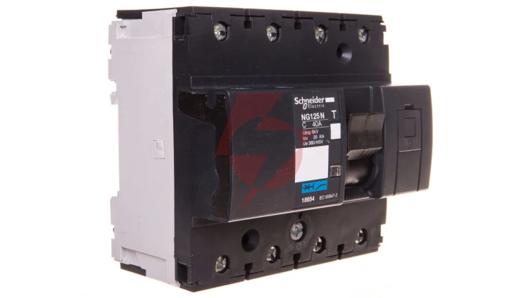Wyłącznik nadprądowy 4P C 40A AC NG125N 18654