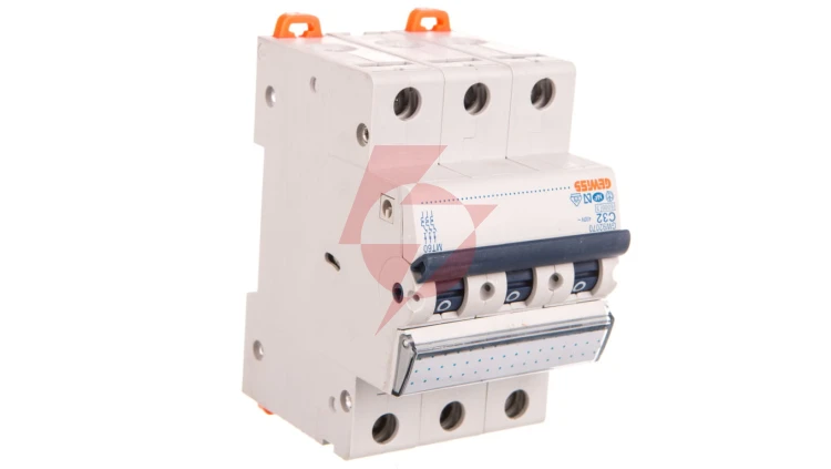 Wyłącznik nadprądowy 3P C 32A 6kA GW92070 /opak. 2/