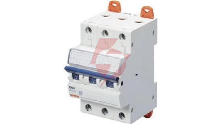 Wyłącznik nadprądowy 3P C 10A 6kA AC SD GW92066 /opak. 2/