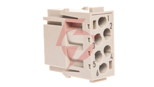 Obudowa gniazda męska 500V 16A Han 6 Mod Sti-c 16A 09140063001