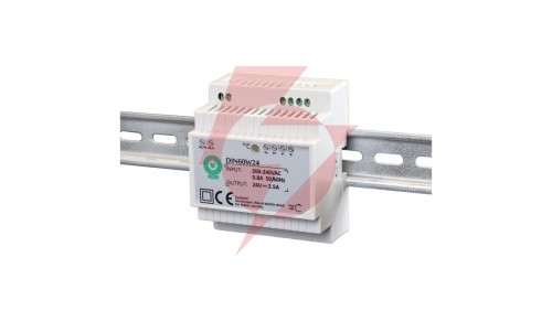 Zasilacz POS na szynę DIN 60W 24VDC 2,5A DIN60W24