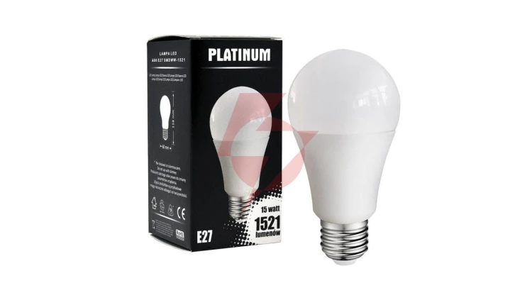 Żarówka LED E27 A60 15W = 100W 1521lm 3000K Ciepła 160 GOLDLUX