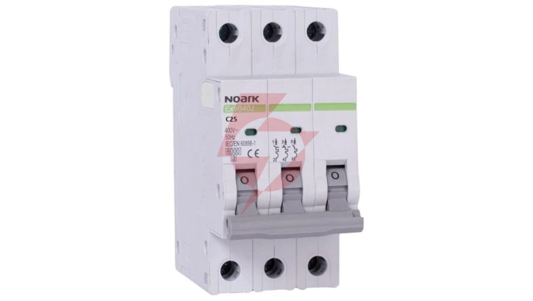 Wyłącznik nadprądowy 3P C 25A 6kA SLIM Ex9B40J