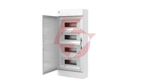 Rozdzielnica ELEGANT 4x12 PE+N natynkowa biały 2465-00