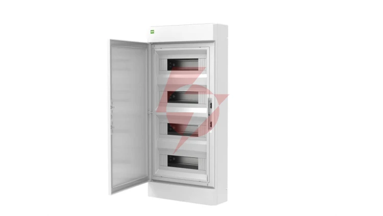 Rozdzielnica ELEGANT 4x12 PE+N natynkowa biały 2465-00