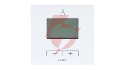 REGULATOR TEMPERATURY PROSTY, 230V, RADIOWY, (+ PRZEKAŹNIK) TYP: LPW-21 BIAŁY