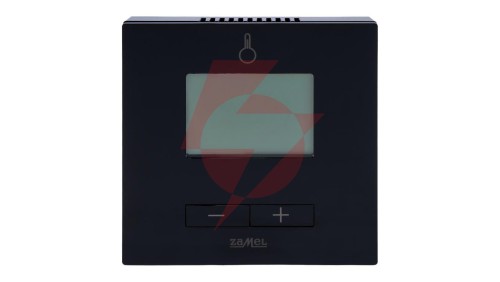 REGULATOR TEMPERATURY PROSTY, BATERYJNY , PRZEKAŹNIKOWY TYP: LBR-01 CZARNY