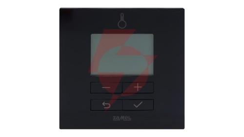 REGULATOR TEMPERATURY DOBOWY, 230V, RADIOWY, (+ PRZEKAŹNIK) TYP: LPW-22 CZARNY