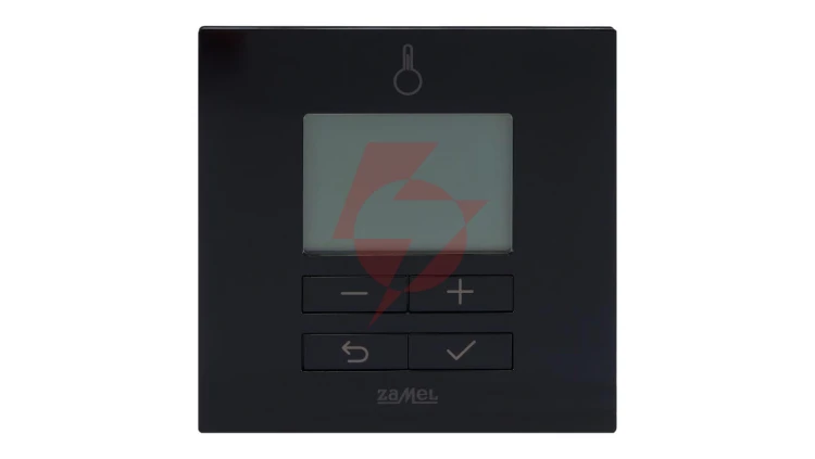 REGULATOR TEMPERATURY DOBOWY, 230V, RADIOWY, (+ PRZEKAŹNIK) TYP: LPW-22 CZARNY