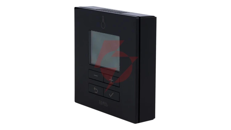 REGULATOR TEMPERATURY DOBOWY, BATERYJNY, PRZEKAŹNIKOWY TYP: LBR-02 CZARNY