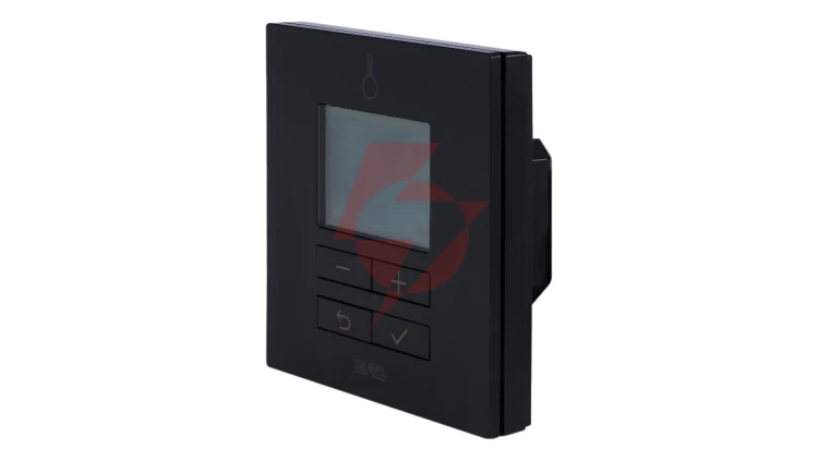 REGULATOR TEMPERATURY DOBOWY, 230V, PRZEKAŹNIKOWY TYP: LPR-02 CZARNY