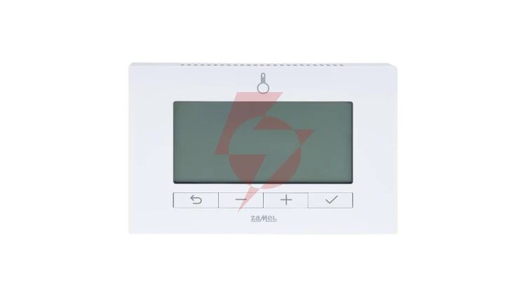 REGULATOR TEMPERATURY TYGODNIOWY, BATERYJNY, RADIOWY TYP: LBW-23 BIAŁY