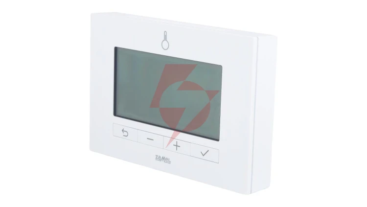 REGULATOR TEMPERATURY TYGODNIOWY, BATERYJNY, PRZEKAŹNIKOWY TYP: LBR-03 BIAŁY
