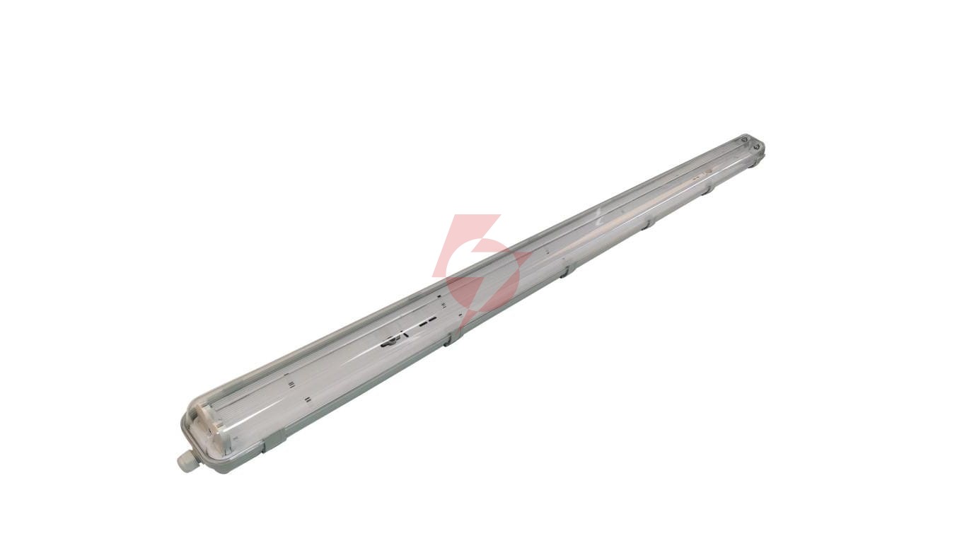 Oprawa hermetyczna do tub LED 2x150cm pełna blacha odbłyśnik