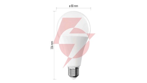 Żarówka LED Classic A80 E27 20W (150W) 2452lm neutralna biel ZQ5E83