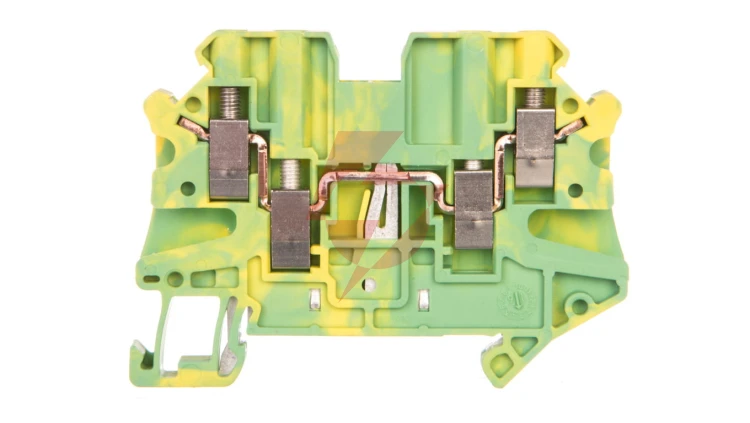Złączka szynowa ochronna 2,5mm2 zielono-żółta Ex UT 2,5-QUATTRO-P 3044568 /50szt./