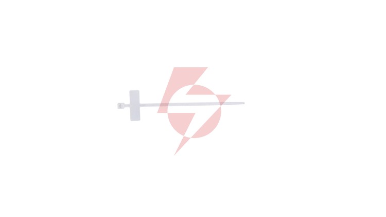 Opaska kablowa z tabliczką opisową TKTO 11/3 biała E01TK-01030100101 /100szt./