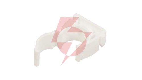 Uchwyt zamknięty do rur gładkich UZ 18 biały 68042 /100szt./