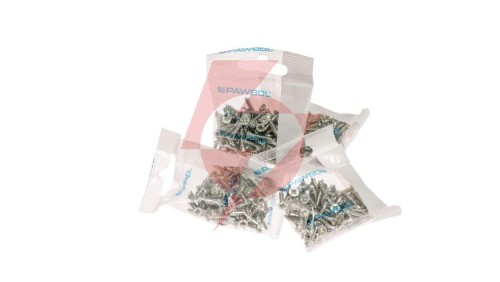 Wkręt osprzętowy do puszek fi3mm, długość 40mm, 50szt. / A.00340 /