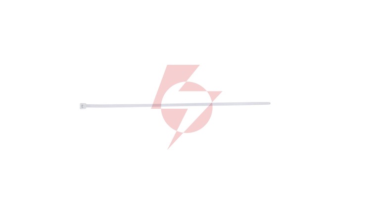 Opaska kablowa 160x2,6mm biała BMB1625E / 5206 /100szt./