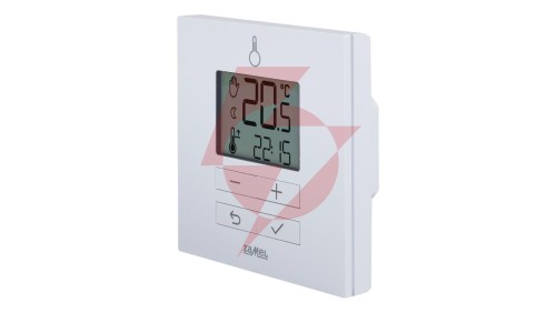 REGULATOR TEMPERATURY DOBOWY, 230V, PRZEKAŹNIKOWY TYP: LPR-02 BIAŁY