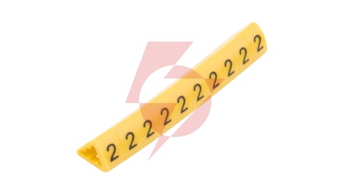 Oznacznik przewodów OZ-2/2 żółty E04ZP-01020400300 /100szt./