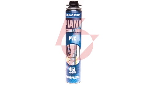 Piana montażowa niskoprężna do PVC Rawlplug RPP-PVC – 750 ml